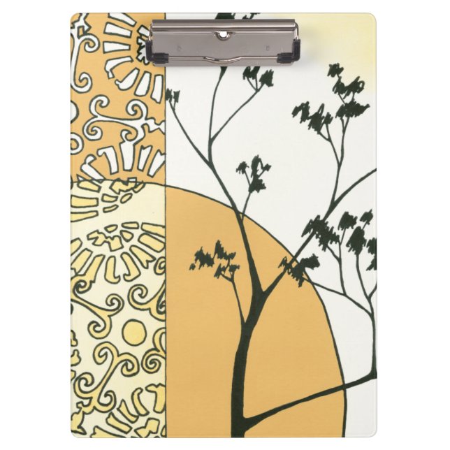 Porte-bloc Silhouette de l'arbre écarse par Megan Meagher (Devant)