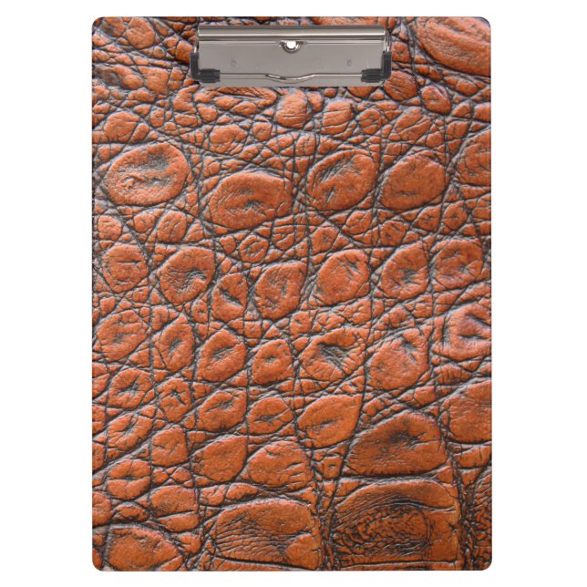 Porte-bloc simili cuir crocodile (Devant)
