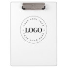 Simple Logo & Texte Entreprise Rond Personnalisé