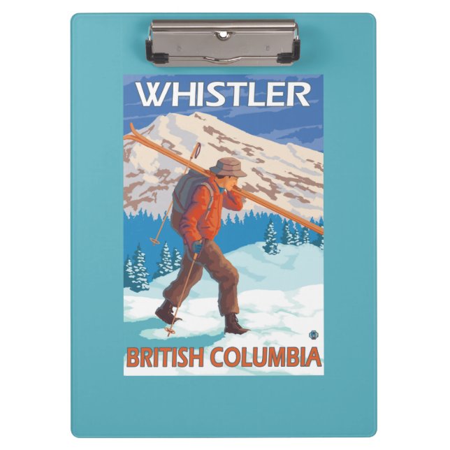 Porte-bloc Skis de transport de neige de skieur - Whistler, (Devant)