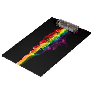 Porte-bloc SlipperyJoe's fumée vif arc-en-ciel célébré