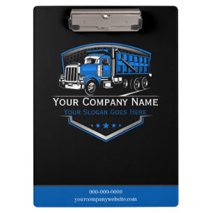 Porte-bloc Société professionnelle de camionnage