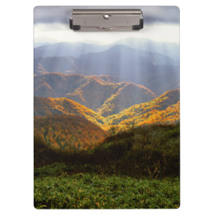 Porte-bloc Soleil Sur Les Montagnes Shirakami-Sanchi