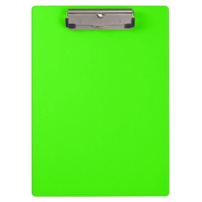 Porte-bloc Solid Color : Lime Green (Devant)