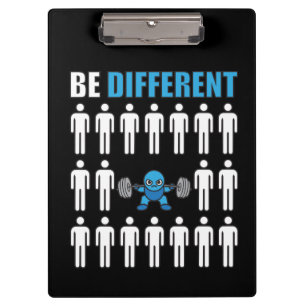 Porte-bloc Soyez différent - Kawaii Anime Bodybuilding Workou