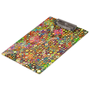 Porte-bloc Spots rétro colorés + votre idée