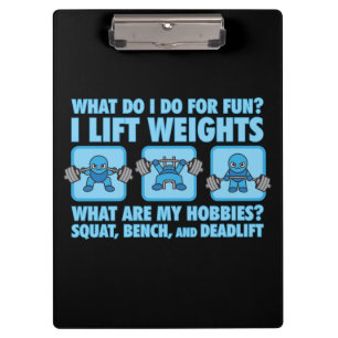 Porte-bloc Squat, Presse À Banc, Remue-Vis - Hobbies - Kawaii