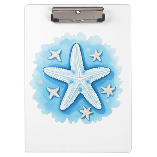 Porte-bloc Starfish in Blue (Devant)
