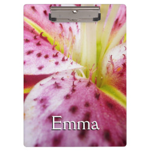 Porte-bloc Stargazer Lily brillant Magenta Floral