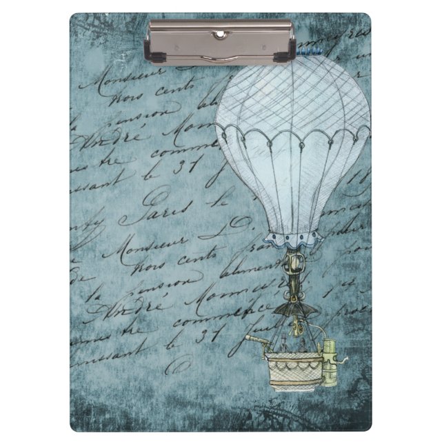 Porte-bloc Steampunk Handwriting (Devant)