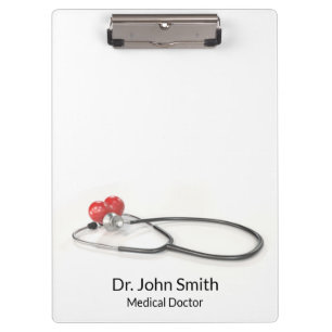 Porte-bloc Stéthoscope avec Cœur   Soins Médicaux & Santé