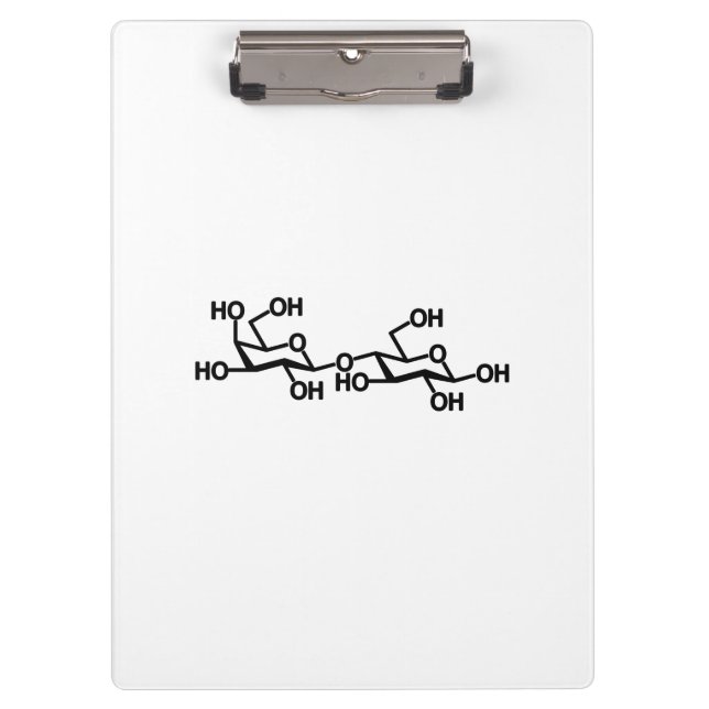 Porte-bloc Structure du lait lactose (Devant)