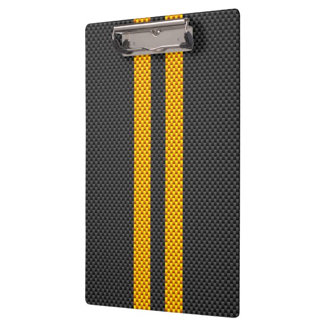 Porte-bloc Style de emballage jaune de fibre de carbone de (Gauche)