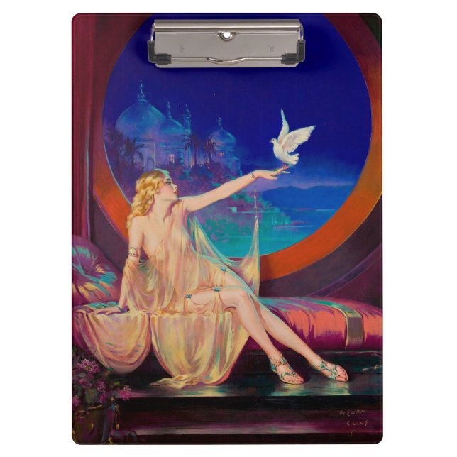 Porte-bloc Sultana la concubine du sultan arabe 1925 (Devant)