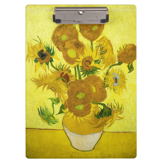 Porte-bloc Sunflowers Vincent van Gogh (Devant)