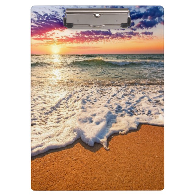 Porte-bloc Sunset plage (Devant)