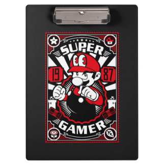 Porte-bloc Super Gamer Retro Gaming
