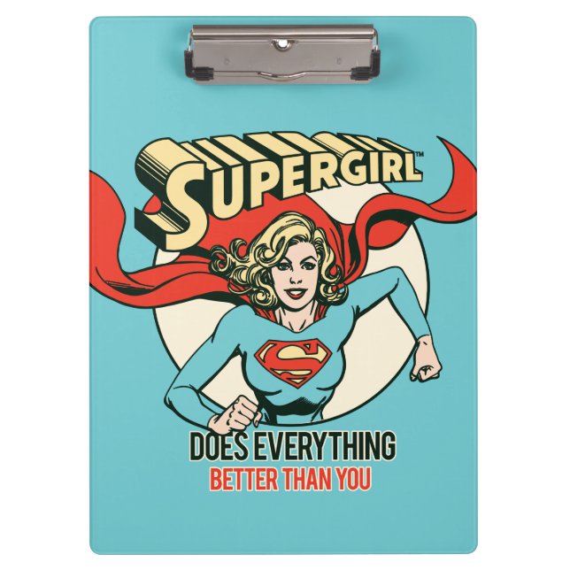 Porte-bloc Supergirl fait tout mieux que toi (Devant)