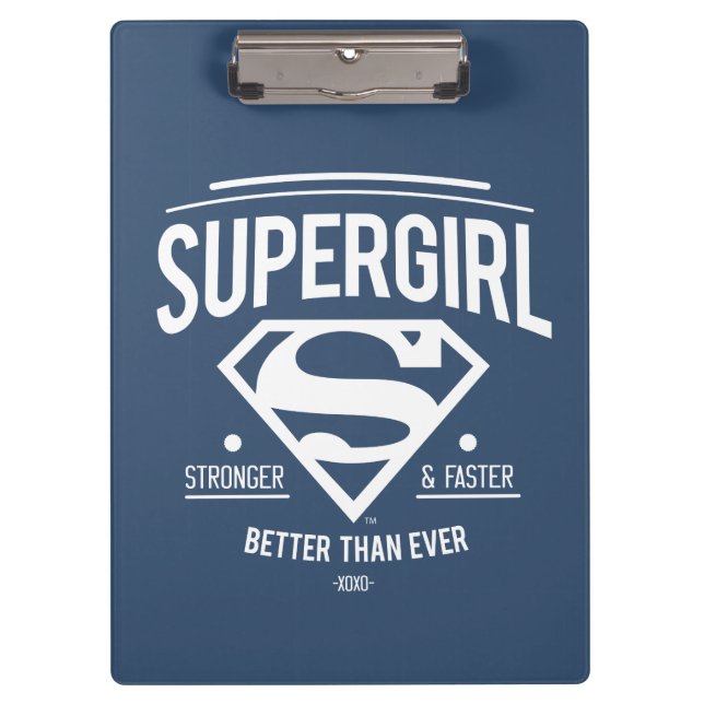 Porte-bloc Supergirl mieux que jamais Retro Graphic (Devant)
