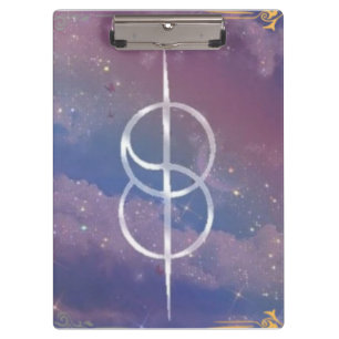 Porte-bloc symbole changeant dans les nuages 