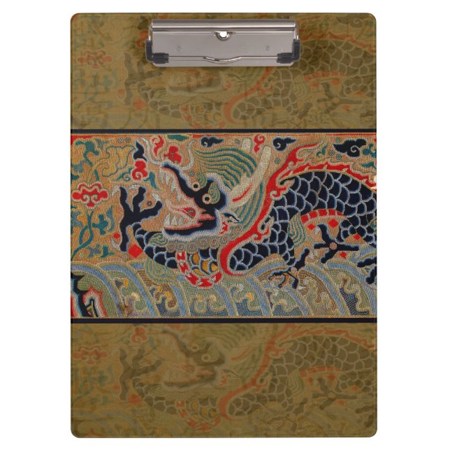 Porte-bloc Symbole dragon chinois Antique asiatique (Devant)
