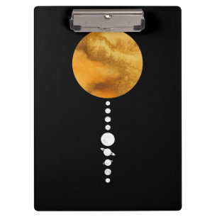 Porte-bloc Système solaire minimal