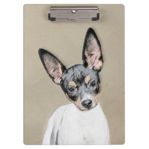 Porte-bloc Tableau Rat Terrier - Cute Original Chien Art