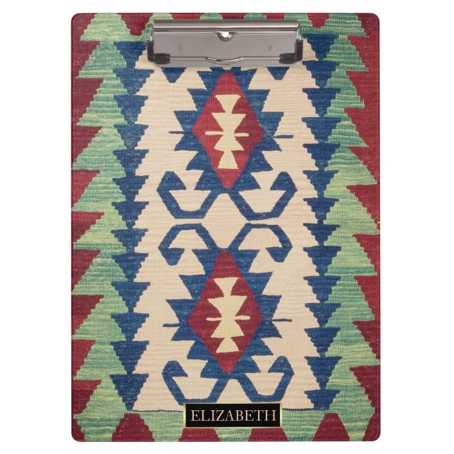 Porte-bloc Tapis Oriental Killim (Devant)