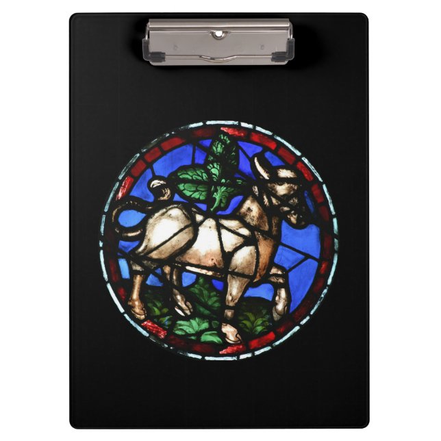 Porte-bloc Taurus Zodiac Vitrail Notre-Dame de Paris Cb (Devant)
