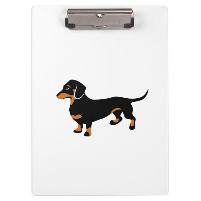 Porte-bloc Teckel mignon - chien de Doxie (Devant)