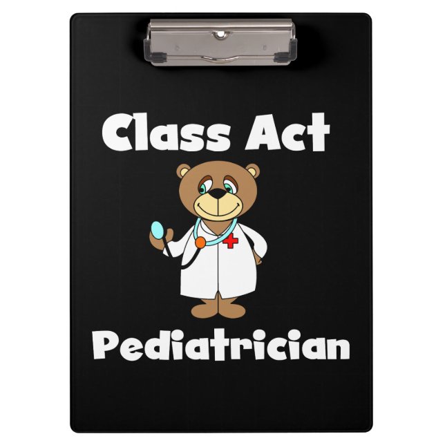 Porte-bloc Teddy Bear Class Act Porte - bloc pédiatre (Devant)