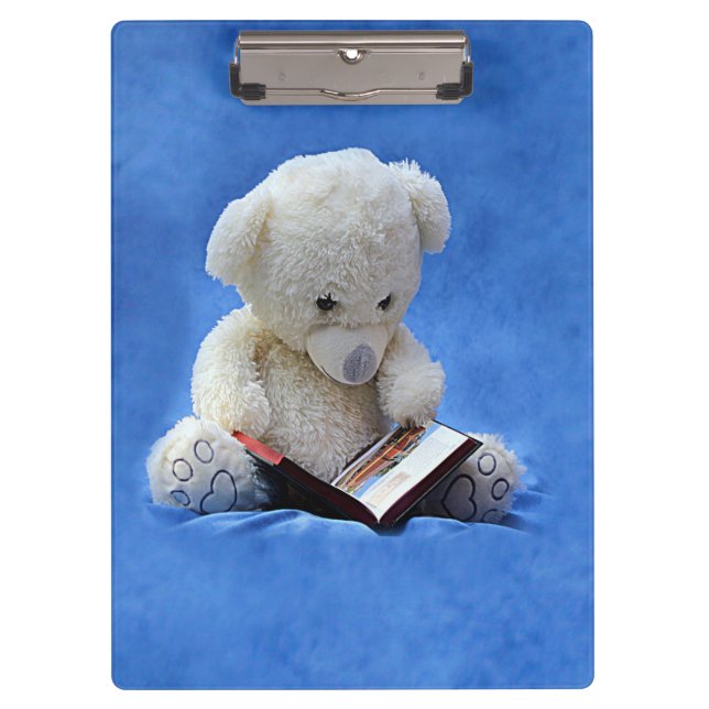 Porte-bloc Teddy Bear Time to Read, KOA (Devant)