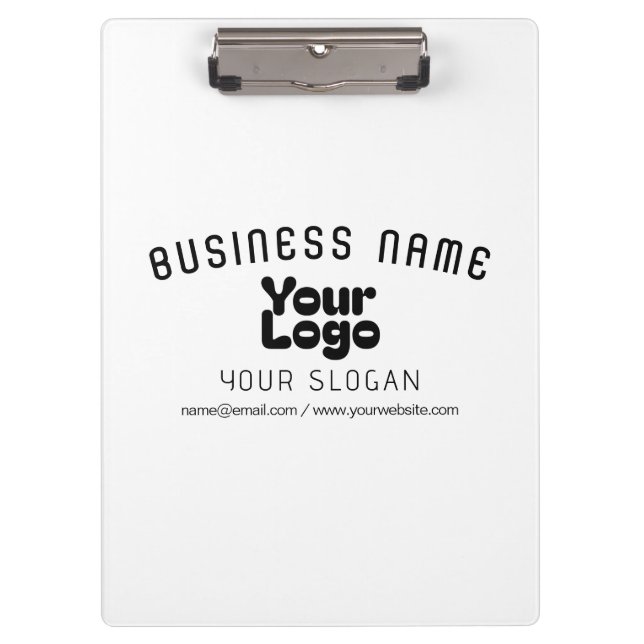 Porte-bloc Télécharger le logo Retro-Modern Blanc & Noir (mod (Devant)