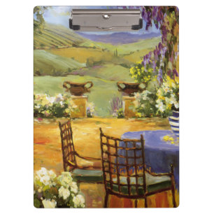 Porte-bloc Terrasse de campagne