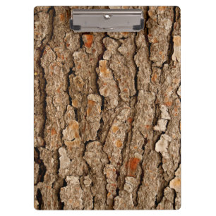 Porte-bloc Texture de l'écorce de pin