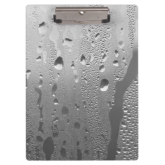 Porte-bloc Texture fraîche de regard de condensation (Devant)