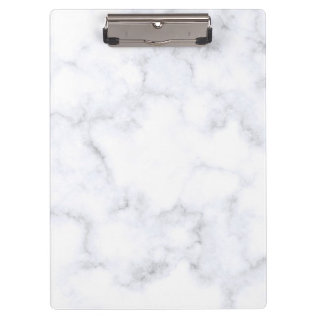 Porte-bloc Texture Marbre blanc (Devant)