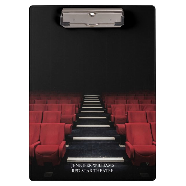 Porte-bloc Theatre Performing Arts Personnalisable Événement (Devant)