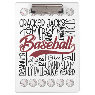Porte-bloc Thème du baseball