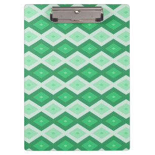 Porte-bloc Tons de motif diamant vert