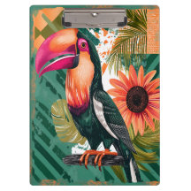Toucan de couleur dans la jungle