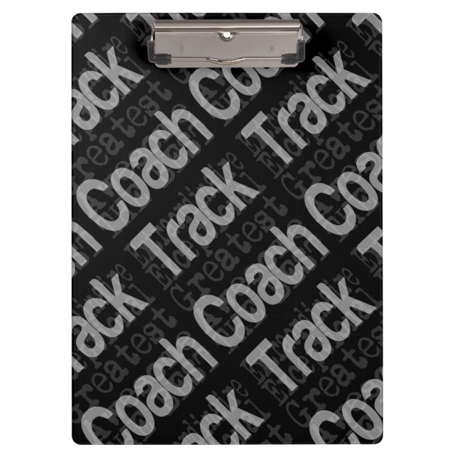 Porte-bloc Track Coach Extraordinaire (Devant)