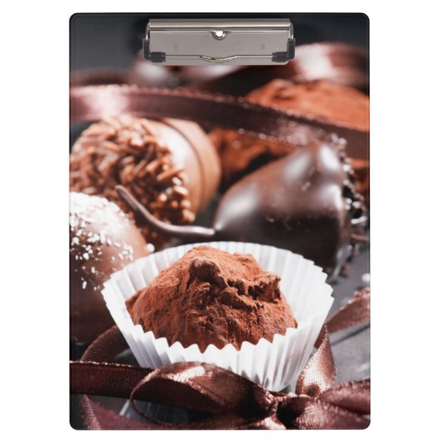 Porte-bloc Truffes de chocolat (Devant)