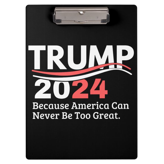 Porte-bloc trump 2024 (Devant)