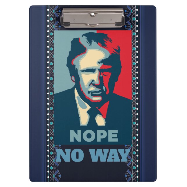 Porte-bloc Trump n'est pas un Porte - bloc (Devant)