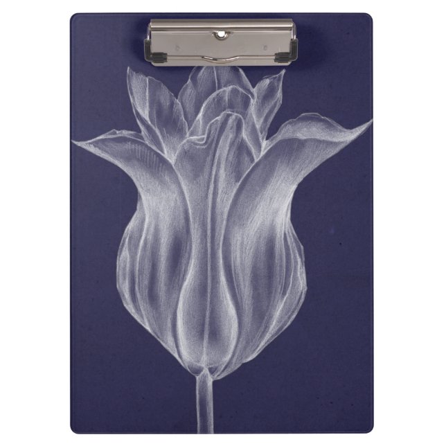Porte-bloc Tulipe monochrome III (Devant)