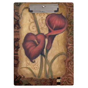 Porte-bloc Tulipes rouges II