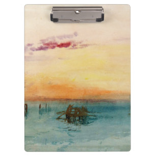 Porte-bloc Turner - La Venise lagune au coucher du soleil