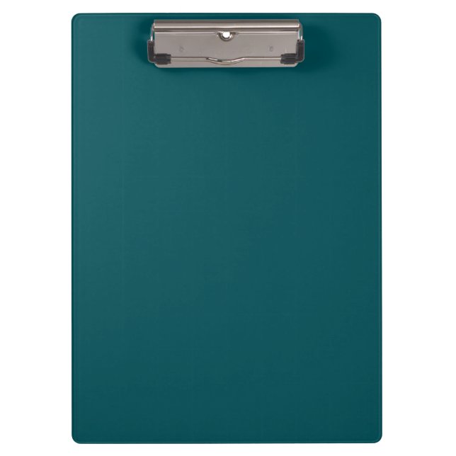 Porte-bloc Turquoise solide et profond (Devant)