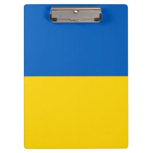 Porte-bloc Ukraine bleue et jaune